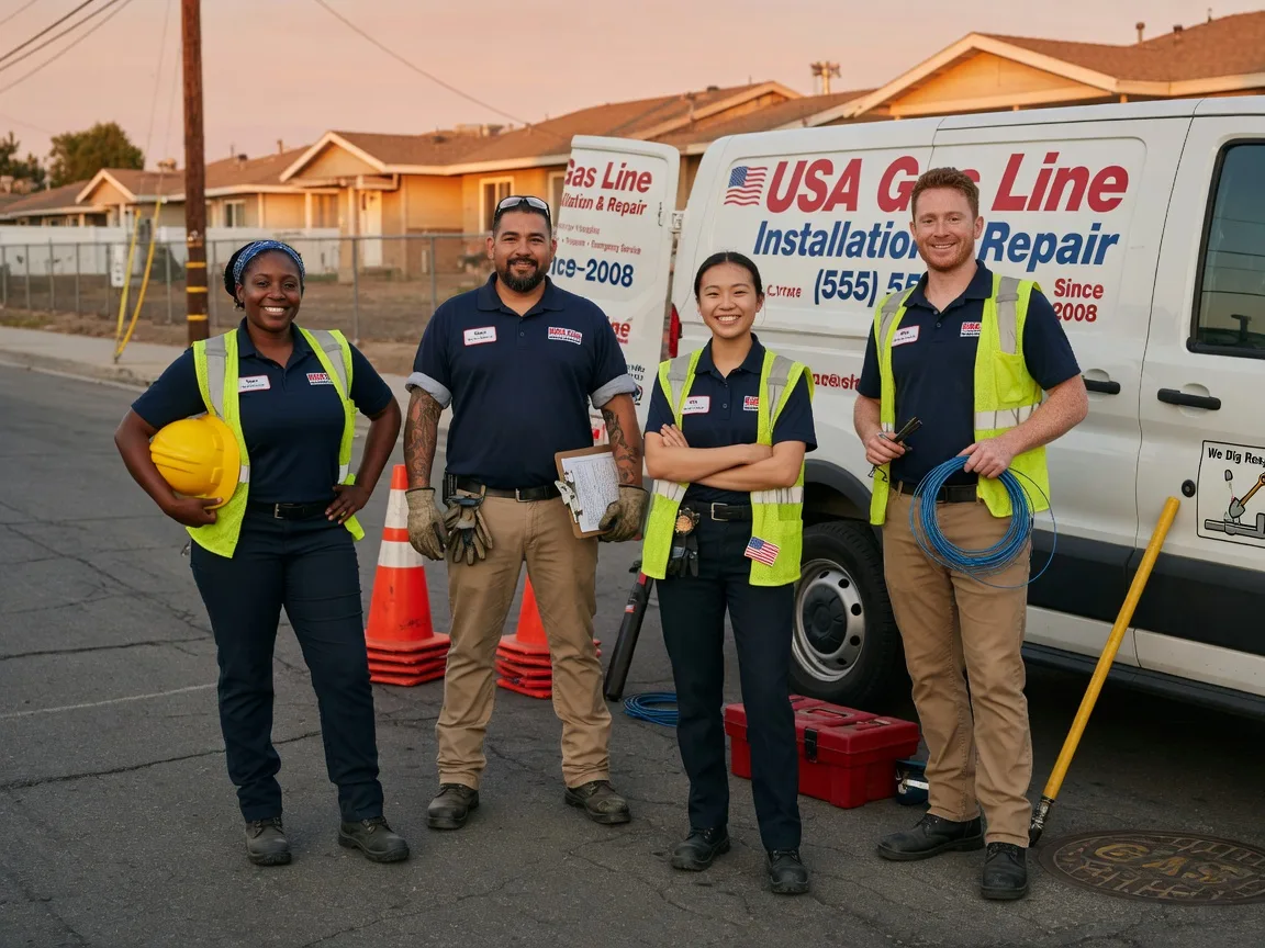 Gas Line Installation company in Strawberry Point, IA
